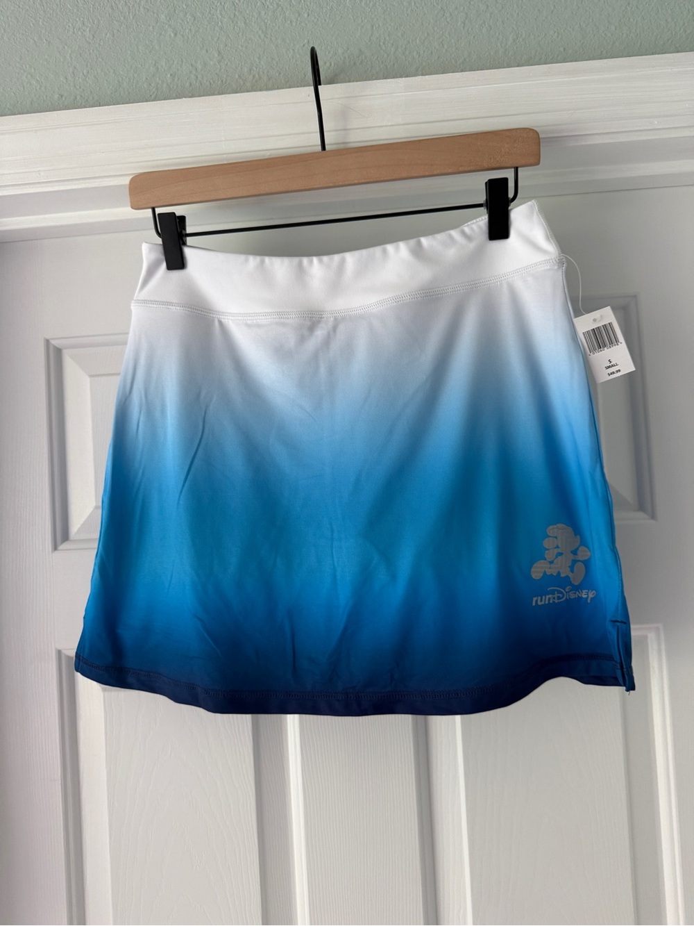 Disney White to Blue Ombre Skater Skirt